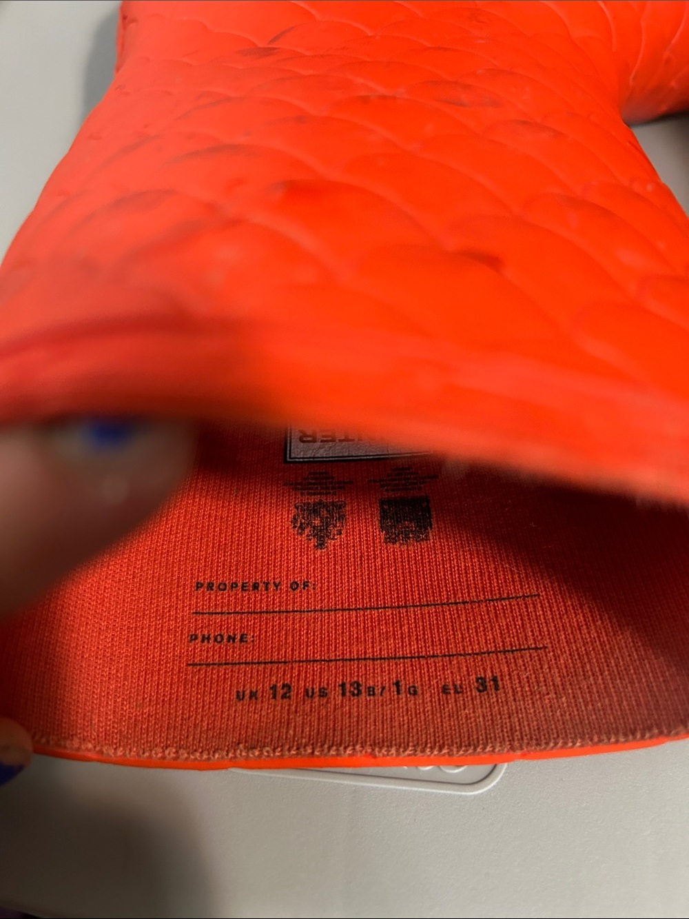 Hunter Kids Red-Orange Waterproof Rain Boots - Picture 2 of 5